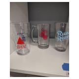 Beer Cups, Bass, Premium Grain belt