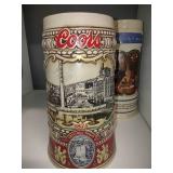 Vintage Beer Steins, Old Style, Coors, Stroh