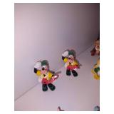 Vintage figures, Chip and Dale, Goofy,  Donald Duck, Scroodge McDuck, General Mills Berry Bear, Gummi Bear Cubbi and Tummi