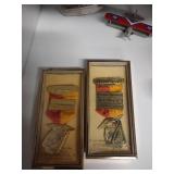 Leatherneck Rifle Military award, Vintage plastic crawling cowboy