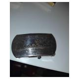 Leatherneck Rifle Military award, Vintage plastic crawling cowboy