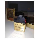 Zippo, Zippo flashlits golden tone 1999 Dow 10,000