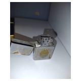 Zippo, Zippo flashlits golden tone 1999 Dow 10,000