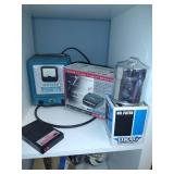 Radar detector, Hot Shot, Vintage battery charger