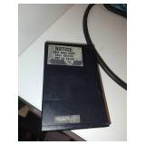 Radar detector, Hot Shot, Vintage battery charger