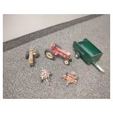 Vintage Die cast tractors, farm equipment