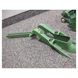 Vintage John Deere die cast frame toys, tractor, combine