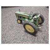 Vintage John Deere die cast frame toys, tractor, combine