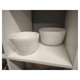 Pyrex Hamilton Beach white milk glass, mixer bowl,