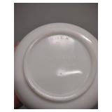Pyrex Hamilton Beach white milk glass, mixer bowl,