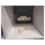 Monthly Calander Holiday shelf with hooks