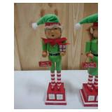 Holiday Nutcracker Elves 14"