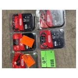 Lot of assorted Oregon chain saw chains various models and sizes customer return see pictures