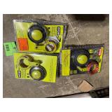 Lot of assorted Ryobi trimmer heads  various models and conditions customer return see pictures