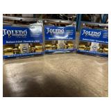 Lot of 3 Toledo Bedroom and Bath knobset combo new