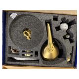 FLG Shower Head and Tub Spout in Brushed Gold (Valve Included).