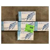 Lot of boxes of disposable nitrile gloves new