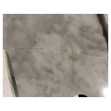 Marble Vanity Top with Bowl Granite Top Broken  Customer Returns See Pictures