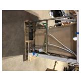 Gelcoat Premium Series 52 in. x 30 in. Left Hand Walk-In Whirlpool Bathtub in White by American Standard Customer Returns See Pictures