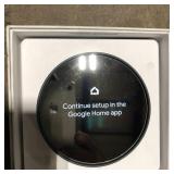 Google Nest Thermostat - Smart Programmable Wi-Fi Thermostat - Charcoal Customer Returns See Pictures