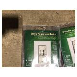 lot of Hunter All-Fan 3-Speed Fan/Light Dual-Slide Ceiling Fan Switch   customer return see pictures