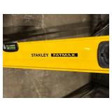 Stanley FATMAX 72 in. Non-Magnetic Aluminum Box Level customer return see pictures