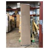 clopay classic steel short panel 8 ft. x 7 ft. inslulated 6.5 R-value white  Garage Door without windows customer returns see pictures