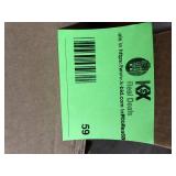 YULIKA 66 in. x 33 in. Freestanding Acrylic Soaking Bathtub with Left Drain and Storage Cabinet, Ergonomic Design, White Customer Returns See Pictures