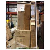 Pallet of Assorted Salvage Furniture Various Models and Conditions some missing parts Customer Returns See Pictures