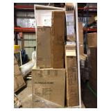 Pallet of Assorted Salvage Furniture Various Models and Conditions some missing parts Customer Returns See Pictures