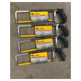 Lot of Buck Bros. 3-1/8" Depth Cut Hacksaw