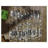 Lot of GlideRite 6-1/4 in. Cabinet Drawer Pull w/Satin Gold Bases