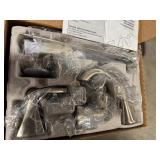 MOEN Voss 8 in. Widespread 2-Handle High-Arc Bathroom Faucet Trim Kit in Brushed Nickel (Valve Not Included) Customer return see pictures