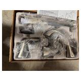 MOEN Voss 8 in. Widespread 2-Handle High-Arc Bathroom Faucet Trim Kit in Brushed Nickel (Valve Not Included) Customer return see pictures