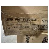 Lot of 3 cases of Box of 6 Feit Electric 90W Dimmable PAR38 Halogen Flood Indoor/Outdoor Light Bulbs