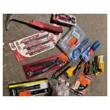 Lot of misc tools and hardware various types and conditions customer Returns see pictures