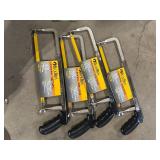 Lot if 4 Buck Bros 3-1/8 Depth Cut hacksaw new