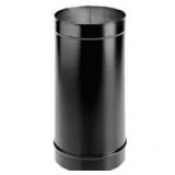 DuraCent DuraBlack 48" Single Wall Black Pipe Length