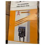 IDEAL FastFit Aluminum Pet Patio Door 15x20 Flap Size