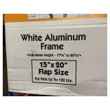 IDEAL FastFit Aluminum Pet Patio Door 15x20 Flap Size