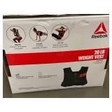 Reebok 20-lb Weight Vest
