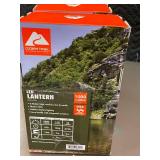 2x Ozark Trail LED Lantern - 1000 Lumens IPX4 Water Resistant