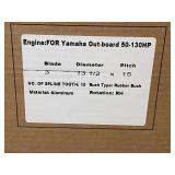 Yamaha Outboard Propeller - 3-Blade Aluminum RH 13.5 x 15
