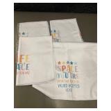 6 x Space Print Tea Towels