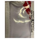 9x Stitch Youth Small White Gloves
