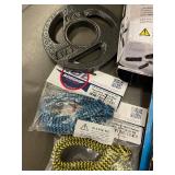 Collection of weight lifting accessories