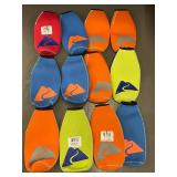 12x Neoprene Bottle Holder Sleeves - Assorted Colors