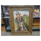 (FDS) Large Vintage John Wayne Aqry...