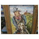 (FDS) Large Vintage John Wayne Aqry...