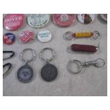 (BSB) Assorted Vintage Buttons, Key...
